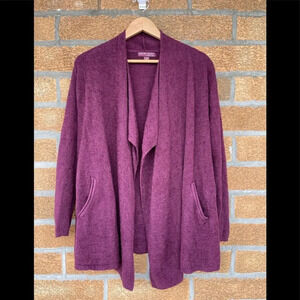 Barefoot Dreams Cozychic Lite Island Wrap Maroon xxs/xs